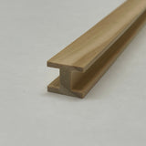Dollhouse Supplies Wood Column H Beam Building Timber Post 17.5 inch long