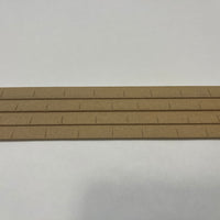 Dollhouse Roof Tile Sheet 1:12 Scale Miniature MDF Tile 14 inch long