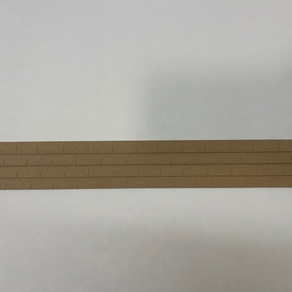 1:12 Scale Miniature Square Roof Tile Strip, 14-1/16 inch long, DIY Dollhouse Supply