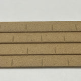 Dollhouse Roof Tile Sheet 1:12 Scale Miniature MDF Tile 14 inch long - J052