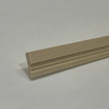 Dollhouse Supplies Unfinished Molding 12 inch long Dollhouse Supplies Skirting Board  Ceiling Cornice Crown Molding Miniature Moulding