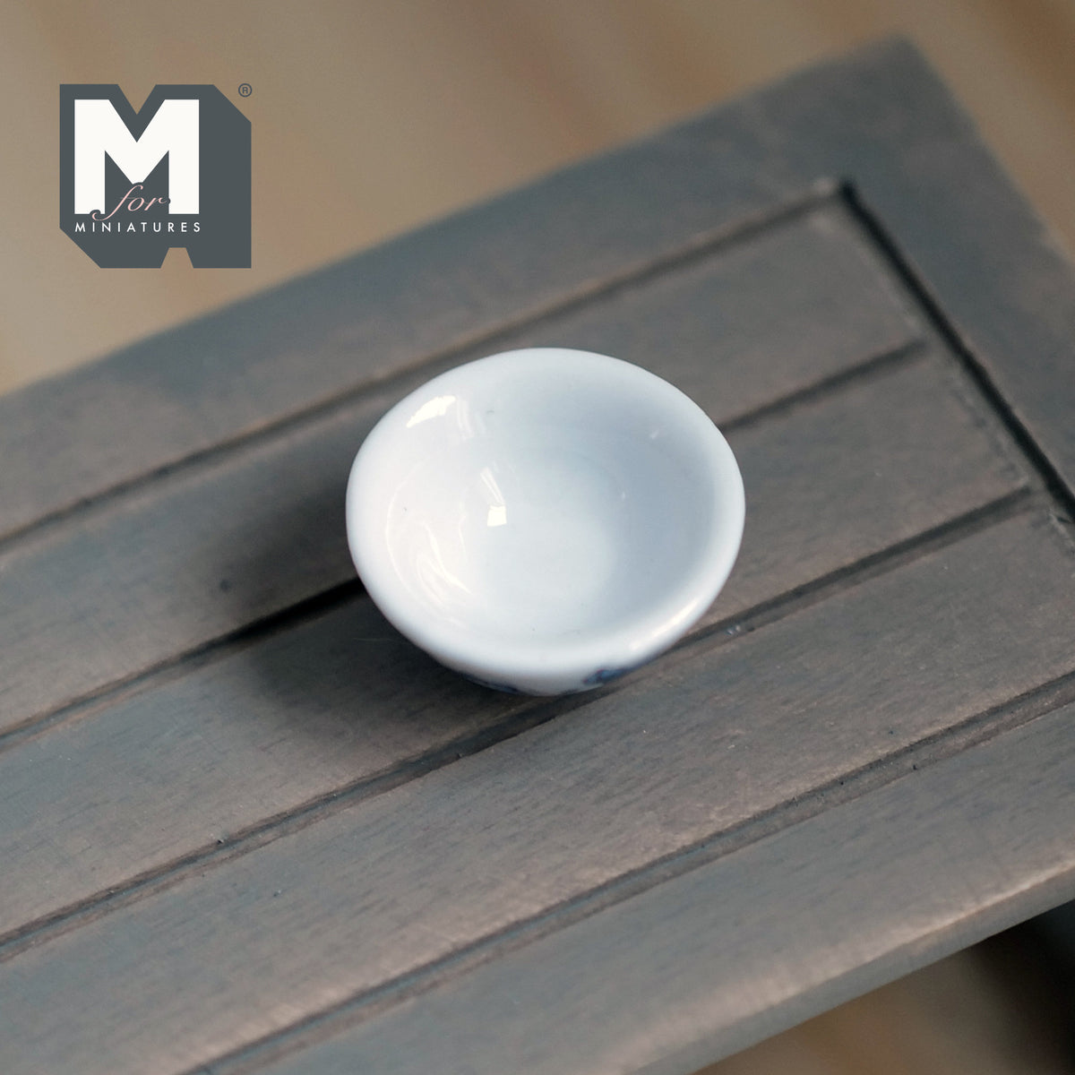 Dollhouse Supplies Miniature ceramic Bowl, EACH  2.8cm(W) x 1.5cm(H) - A030