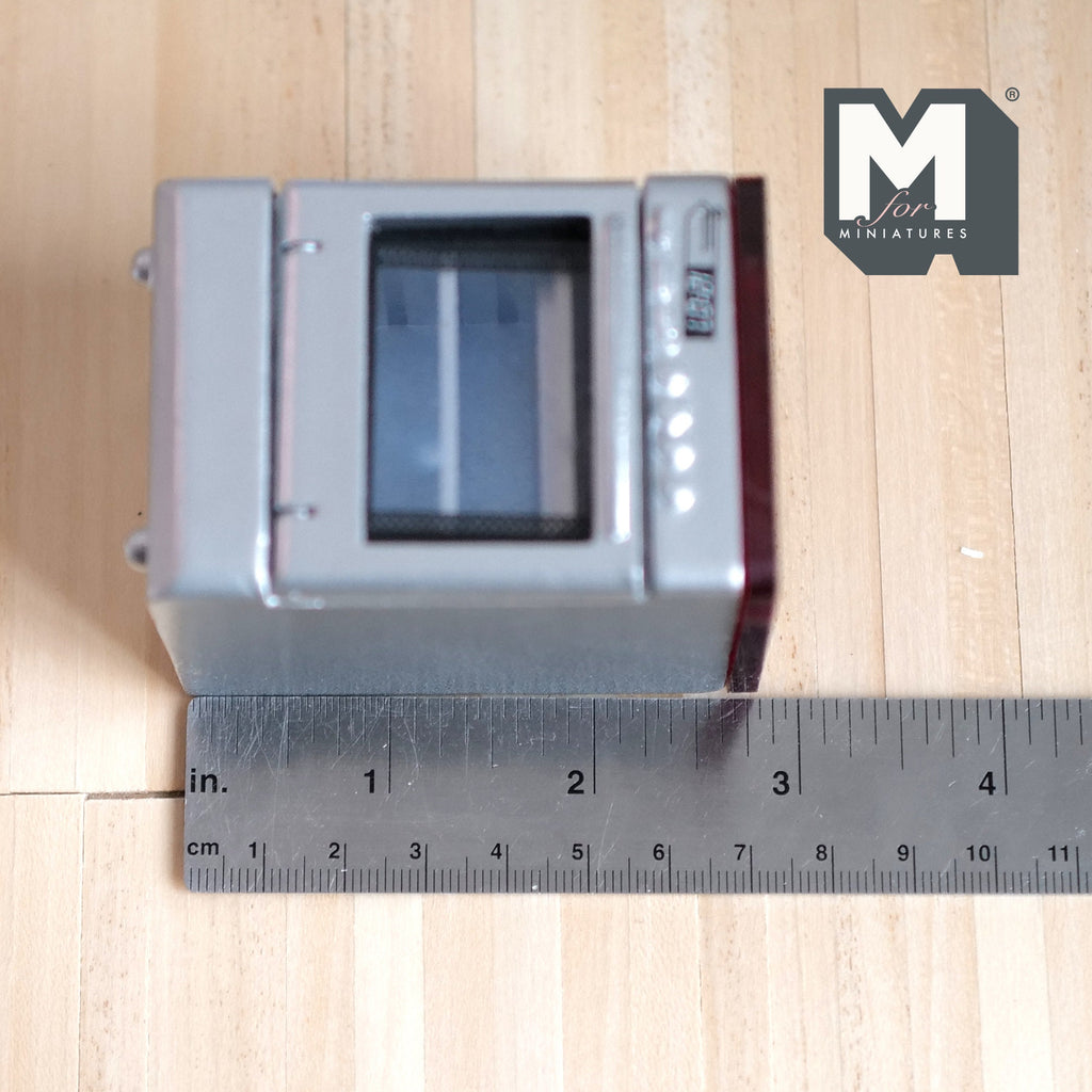 Dollhouse Induction Stove Top with Oven , 1:12 Scale Miniature Range (non-working) - K040