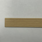 Planches de terrasse rainurées non peintes pour maison de poupée à l'échelle 1/12, lot de 6, longueur 44,9 cm (17-11/16 pouces)