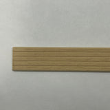 Dollhouse Supplies Decking Plank 1:12 Scale Miniature Deck Board Patio Board Decking Joist Balcony Floor Deck 9/16" x 1/16" x 17.5" long