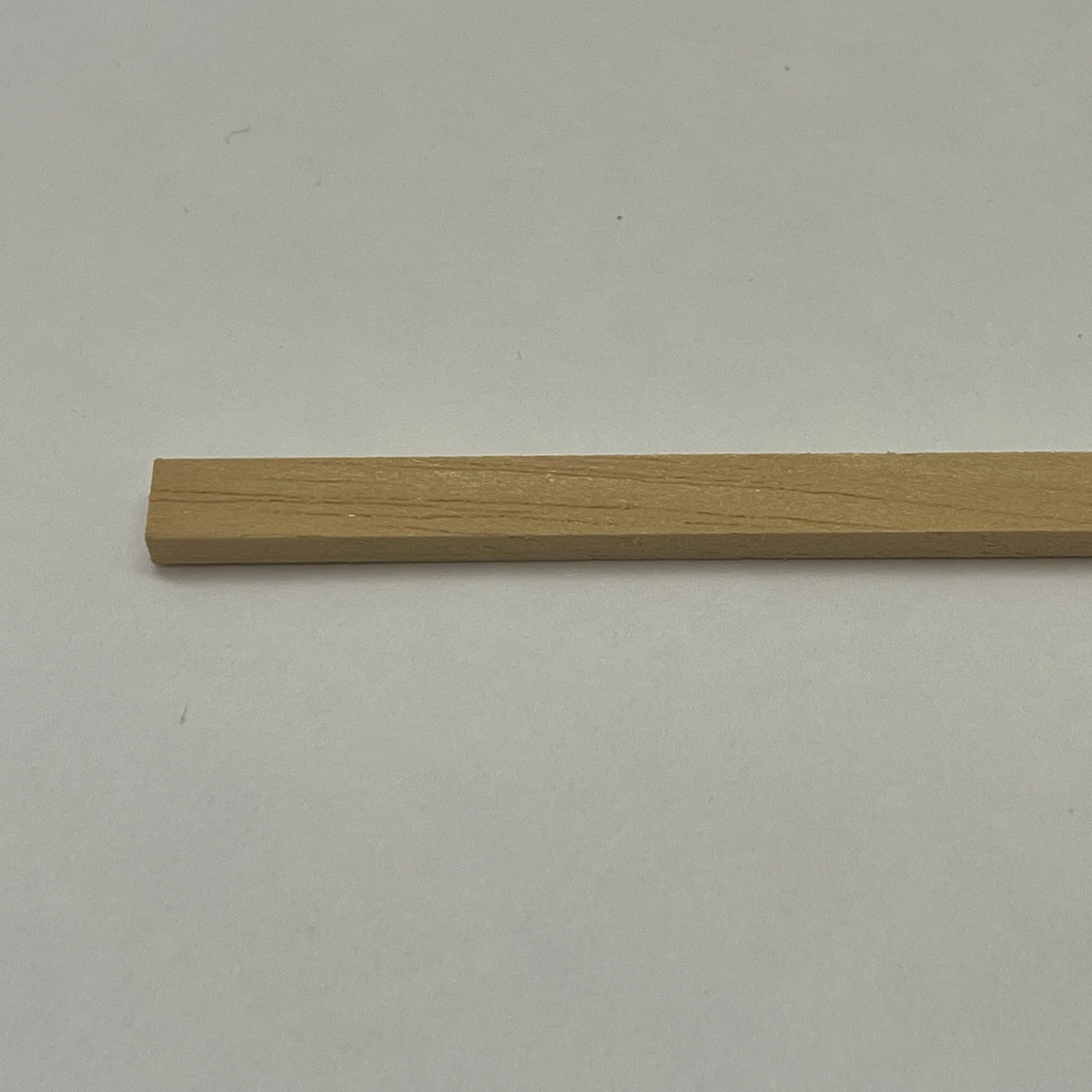 Miniature Flat Wood Strips for Dollhouse Trim and Framing, Set of 4, 1/4 x 1/8 inch, 12 inch long