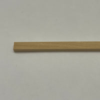 4 x Wood Strips Dollhouse Miniature Door Trim Baseboard Set of 4 , 1/4" x 1/8" x 12" long