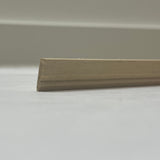 Dollhouse Unpainted Baseboard Molding , Miniature Skirting Board , Miniature Wall Panel Molding 18 Inch Long