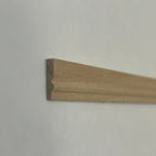 Battiscopa scanalato in legno in miniatura per pareti di casa delle bambole, lungo 18 inch