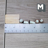 Miniature Mushrooms and Serving Board Dollhouse Supplies Food 1:12 Scale Set of 6 - E020