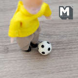 Miniature Kid's Soccer Ball Dollhouse Football 9/16 inch diameter (plastic) (model not included) - G063