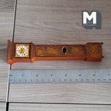 1:12 Dollhouse Supplies Miniature Tall Case Clock Grandfather Clock Floor Clock Long Case Clock (cast resin) - B036