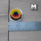 1:12 scale Dollhouse miniature Fruit Cake - E017