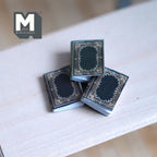 1:12 Dollhouse Supplies living room decoration miniature hardcover book set of 3 - C039