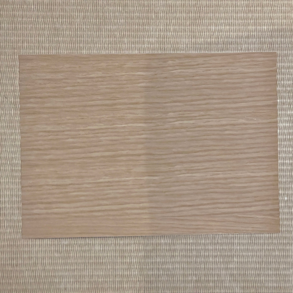 Miniature Oak Peel and Stick Wood Veneer Sheet, 8-1/4 x 11-11/16 inch, 0.01 inch thick, DIY Dollhouse Supply