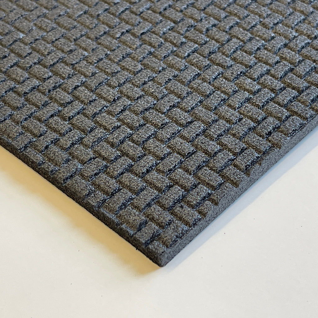 1:12 Scale Herringbone Brick Paving Foam Board, 15-3/4 x 7-7/8 inch, DIY Dollhouse Supply