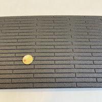 Dollhouse Horizontal Floor Board Foam Board 1:12 Scale Miniature Flooring Tile Sheet 7-7/8"(H) x 15-3/4"(L)