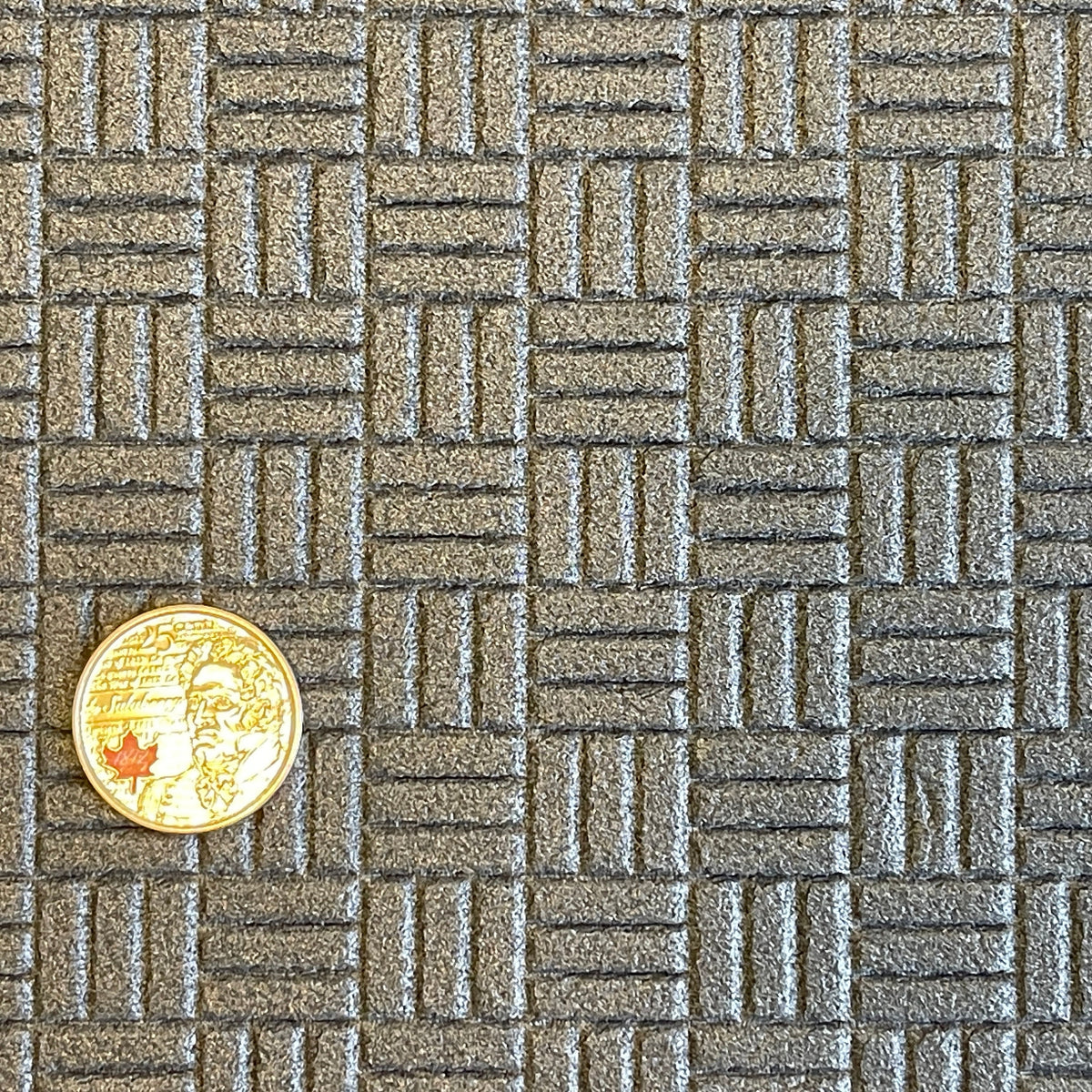 1:12 Scale Miniature Basketweave Brick Flooring, 15-3/4 x 7-7/8 inch DIY Dollhouse Supply