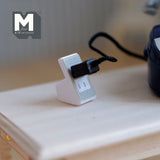 Miniature Rice Cooker with Power Cord and Plug 1:9 Scale Cooker with Fixed Cover and Handle  1-3/4 inch long - A011