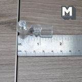 1:12 Scale Miniature Glass Bottle Set of 2 , 1 inch tall - D041