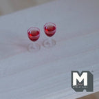 1:12 Dollhouse Miniature wine set of 2 (H)- E085