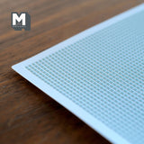 Dollhouse Supplies Bathroom Tile Floor Sheet 15.5 inch long x 10.5 inchwide (mint green)