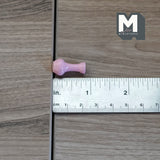1:12 Dollhouse Supplies Miniature Plastic Vase - B064 13/16 inch dia. (pink) (cast resin) B064