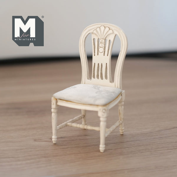 Dollhouse Dining Chair 1:12 Scale Miniature Chair 3-5/8 inch tall G095