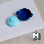 Miniature Cooking Pot 1:12 Scale Dollhouse Supplies Kitchen Metal Pot and Lid - H023