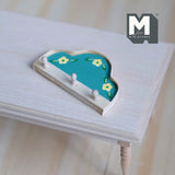 Dollhouse Supplies miniature 1:12 scale towel rack D030