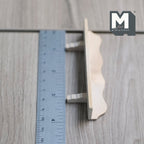Dollhouse Supplies miniature 1:12 scale Unpainted Wood Wall Bracket, Wall rack, wall shelf - I034