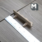 Dollhouse Supplies miniature 1:12 scale Unpainted Wood Wall Bracket, Wall rack, wall shelf - I034