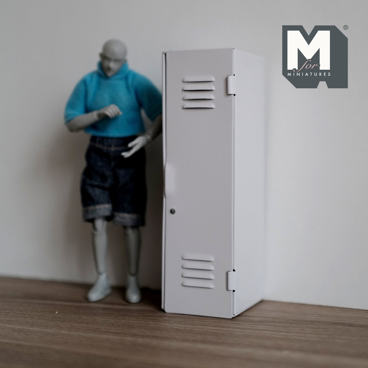 1:12 Scale Miniature Cube Locker , Work Place Locker , Storage Locker , Locker Cabinet  - K022