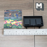 Dollhouse Supplies television with replaceable screens 1:12 miniature tv  - H024
