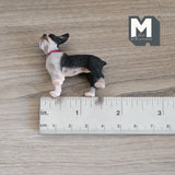 Miniature French Bulldog 1:12 Scale Dollhouse Pet Dog 1-5/8 inch long (cast resin) - I046