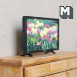 Dollhouse Supplies television with replaceable screens 1:12 miniature tv  - H024