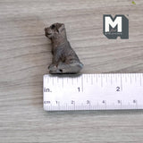 Miniature Sitting Labrador Puppy 1:12 Scale Diorama Dog 15/16 inch tall (cast resin) (brown) - H046