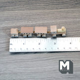 Miniature Wooden Train 1:12 Scale Dollhouse Unpainted Train - H035