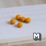 1:12 Dollhouse Supplies Miniature Fruit 5 x Orange - D059