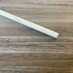 Tige de cheville en bois miniature pour tringles à rideaux et colonnes, diamètre 1/4 pouce, longueur 18 pouces, fourniture pour maison de poupée DIY