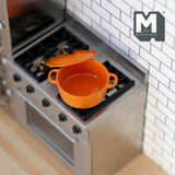 Dollhouse Supplies Metal Cooking Pot  dolls house 1 12 miniature Metal Cooking Pot - A048