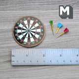 1:12 Dollhouse Miniature Darts Game set of 4 - G044