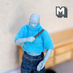 Cigares miniatures à l'échelle 1:12 dans une boîte transparente, lot de 11, 2,5 cm de long, fournitures pour maison de poupée DIY