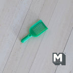 1:12 Scale Miniature Cat Litter Scoop, 13/16 inch long, DIY Dollhouse Supply (green)