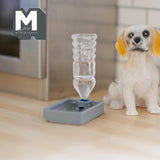 Dollhouse Miniature Pet Water Dispenser with Bottle