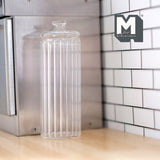 Dollhouse Supplies Miniature Glass Container with Lid Glass Fable Vase 1:12 Scale Tall Glass Vase 2-5/16 inch tall - A100