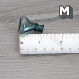 Dollhouse Supplies Glass Water Bottle 1:12 Scale Miniature Flower Vase (green) (I)