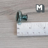 1:12 Dollhouse Supplies Miniature Small Clear Green Glass Bottle / Glass Green Flower Vase (L)