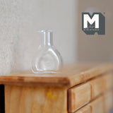 Dollhouse Supplies Miniature Glass Flower Vase Water Bottle 1:12 Scale (T)