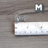 Miniature Balloon Glass 1:12 Scale Miniature Goblet Large Wine Glass 3/4 inch tall (X)